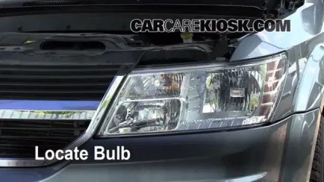 2010 Dodge Journey SXT 3.5L V6 Luces Faro delantero (reemplazar foco)